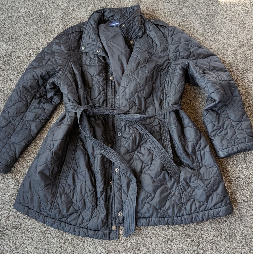 2x Lands End Quilted Jacket